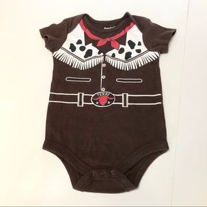 Garanimals Texas western toddler bodysuit, size 18 months
